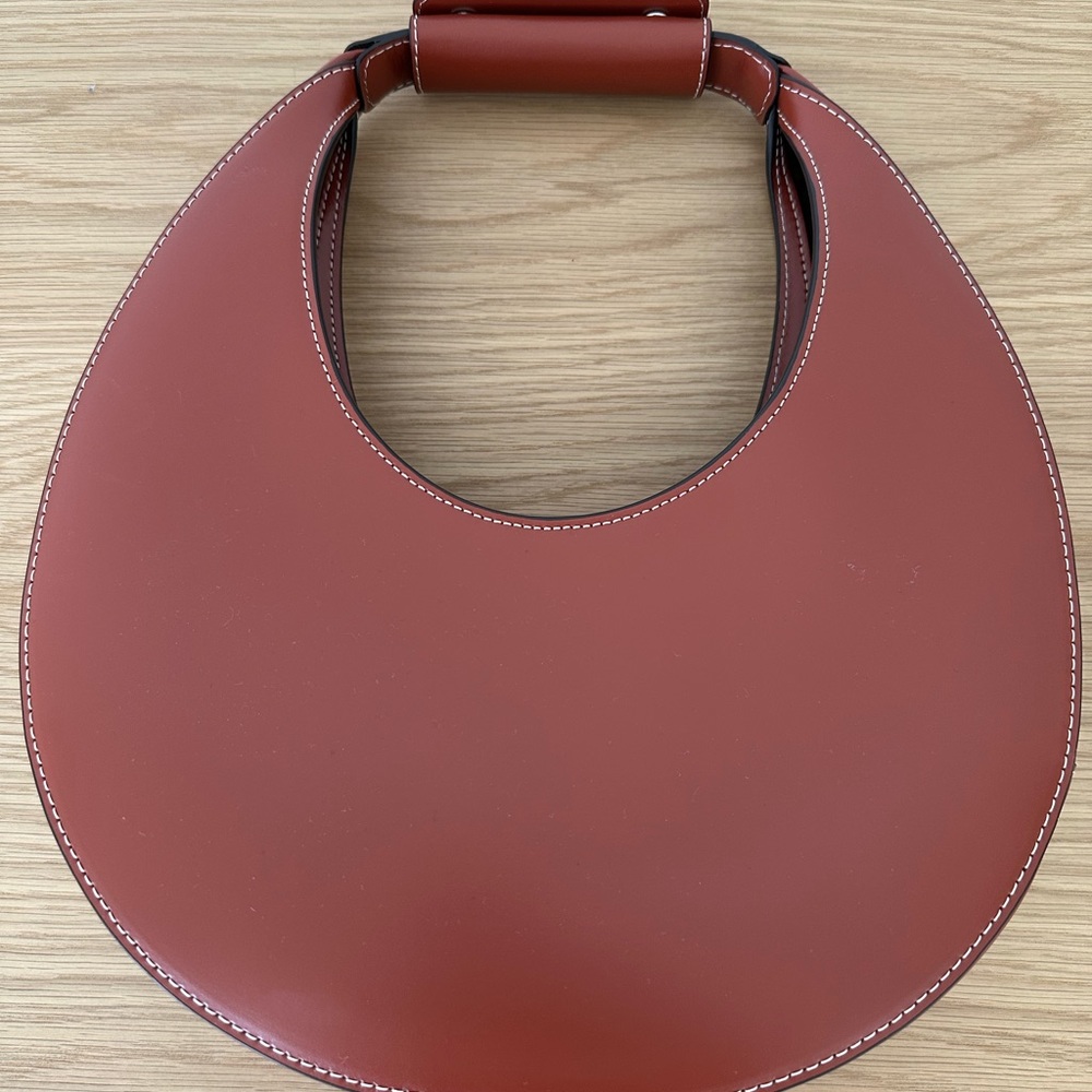 STAUD moon bag in spice